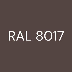 RAL 8017 - Hnedá - farba tiež známa ako Chocolate brown - Čokoládová hnedá