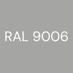 RAL 9006 - Strieborná - farba známa tiež ako White aluminium - Biely hliník