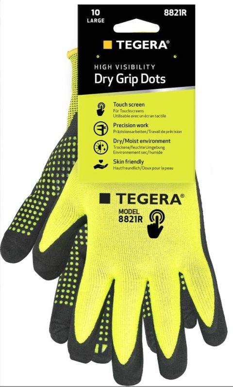 Ochranné rukavice TEGERA 8821R dotykové obrazovky