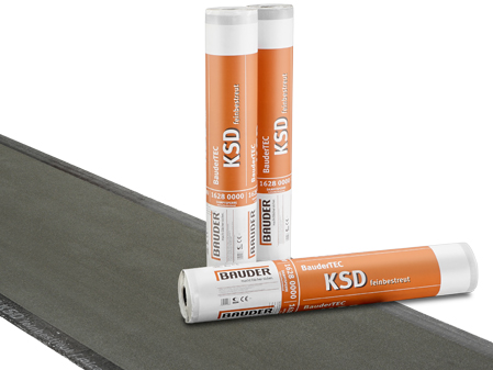 BauderTEC KSD minerál asfaltová samolepiaca parozábrana vhodná pre provizórnu poistnú hydroizoláciu