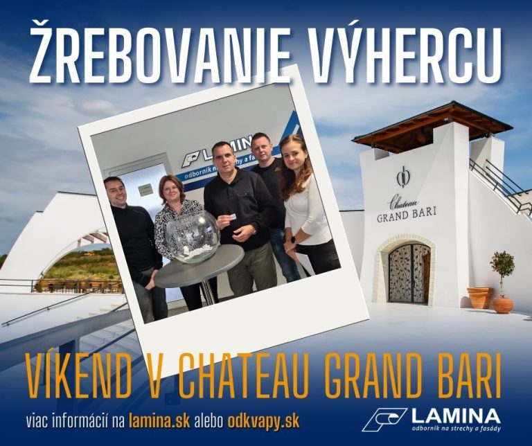 Súťaž o víkendový pobyt v Grand Bari žrebovanie výhercu v Lamine Prešov